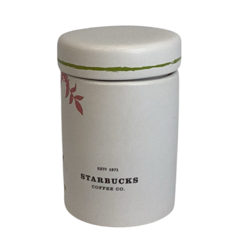 🍄 Starbucks Ceramic Coffee Canister